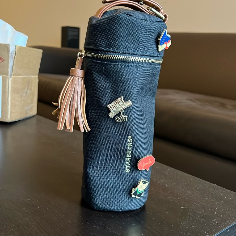 Starbucks graduation cup holder 2017 edition retired design.